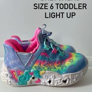 Skechers Toddler Light-Up Shoes, Size 6